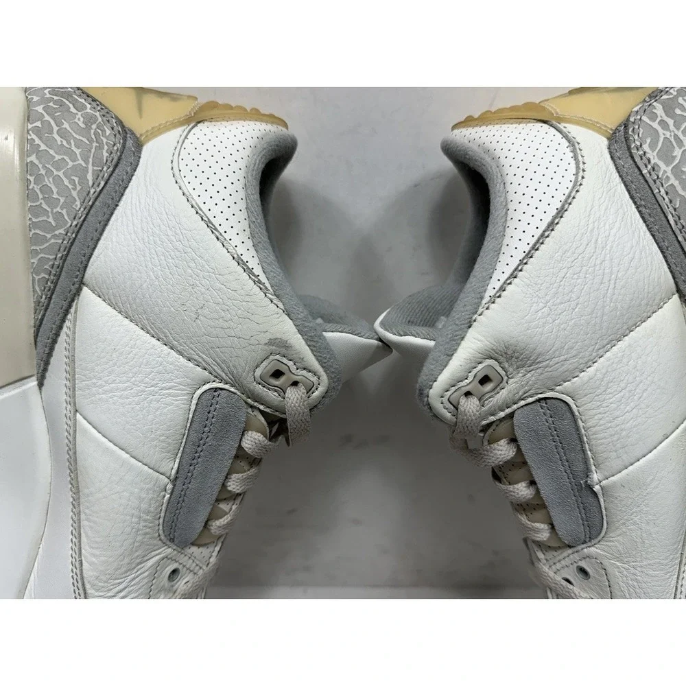 Air Jordan 3 Retro SE Craft Ivory FJ9479-100 Men's‎ Size 13 Shoes Sneakers